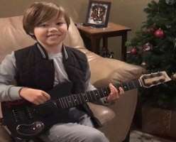 He can also play the guitar.